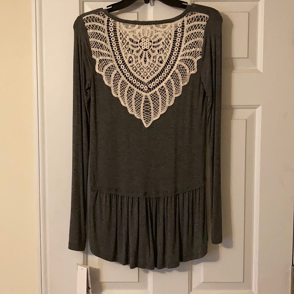 Grey Jolt top/jumper